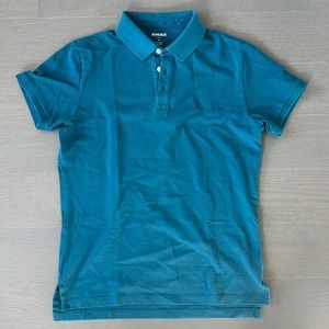 Green 100% cotton bonobos polo